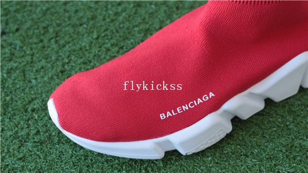 Balenciaga Speed Trainer Sock Race Runners Red